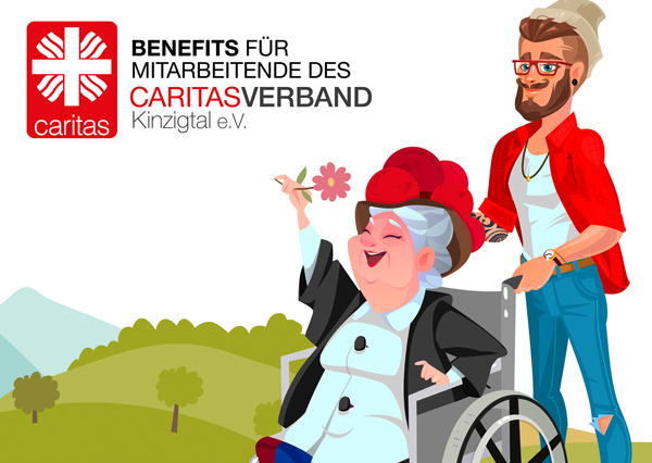 Benefits-mitarbeiter-mit-aelterer-person-schieben-rollstuhl